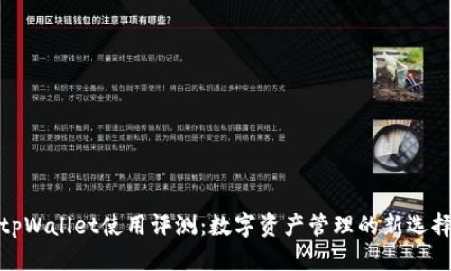tpWallet使用评测：数字资产管理的新选择